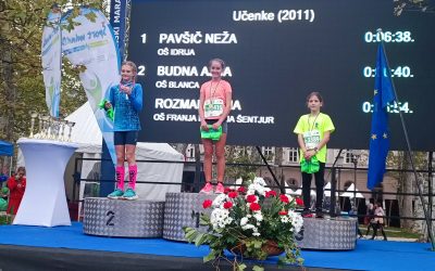 Neža Pavšič zmagovalka Ljubljanskega maratona