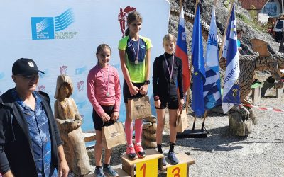 Dve medalji na državnem prvenstvu v gorskem teku