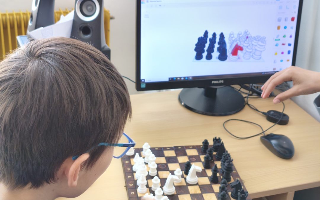 Utrinki iz krožka 3D modeliranja